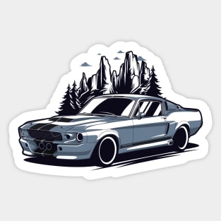 GT500 Shelby Mustang Classic Sticker